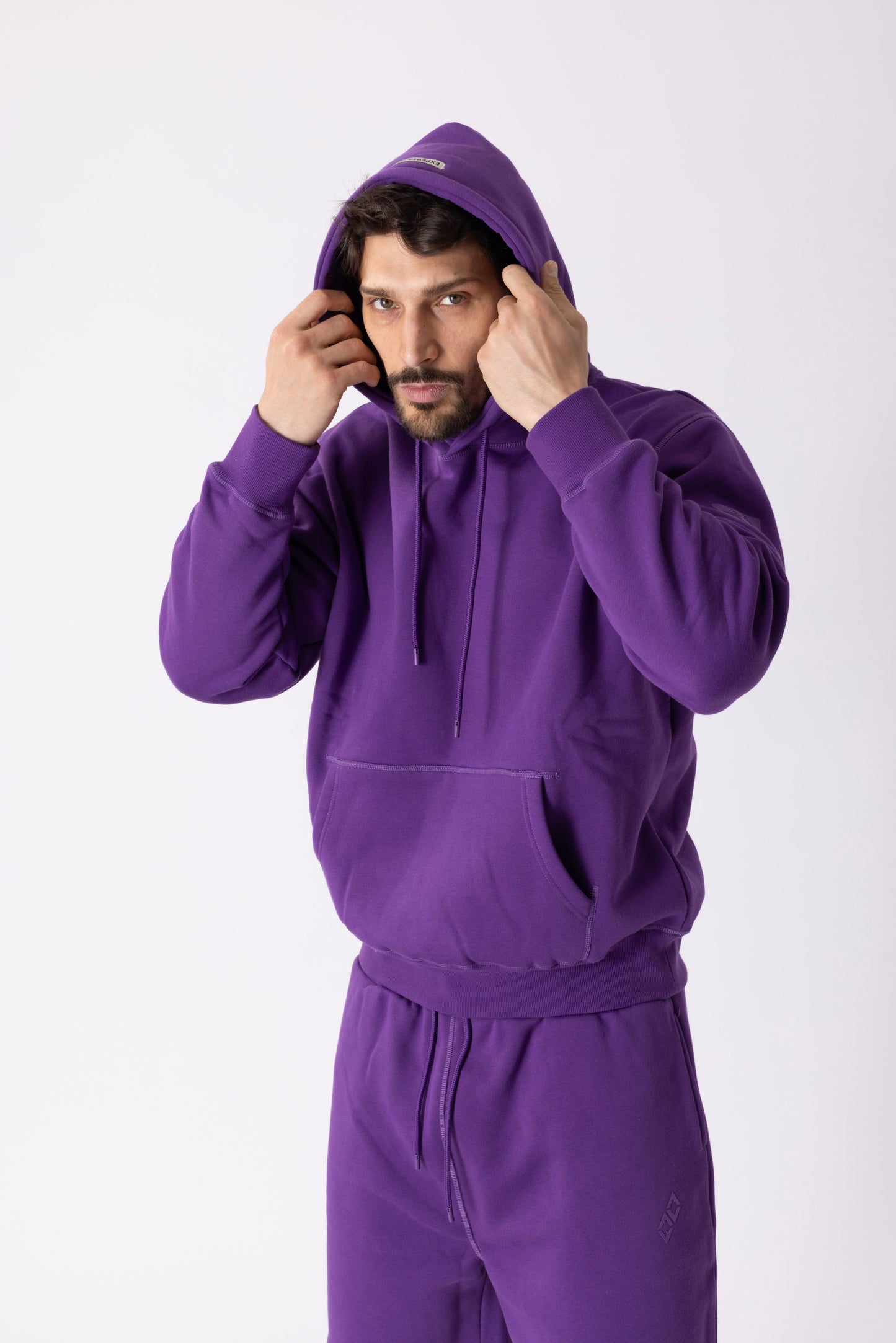 Purple Sweatshorts