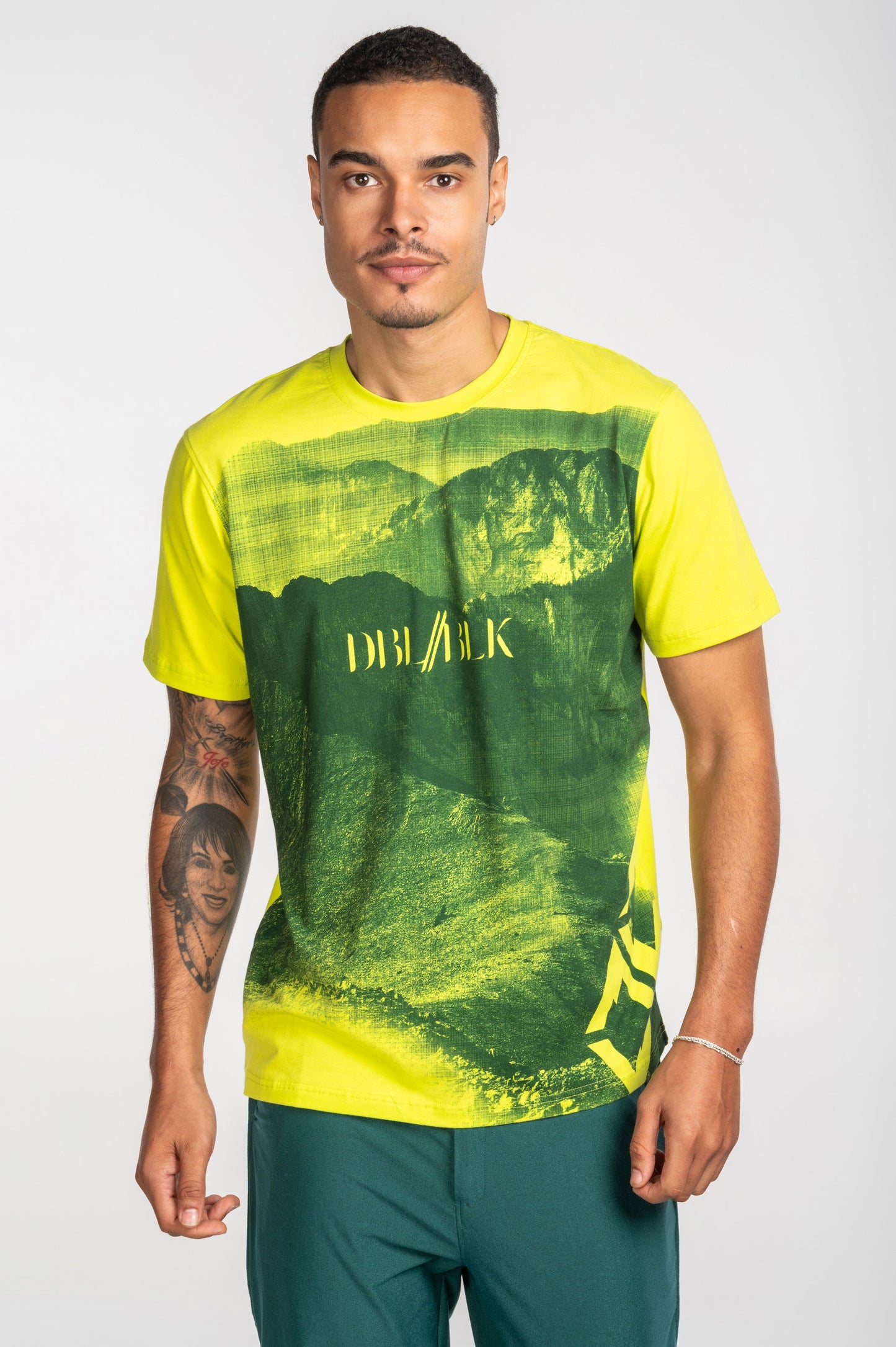 DBL Mountain Tee Vivid Green