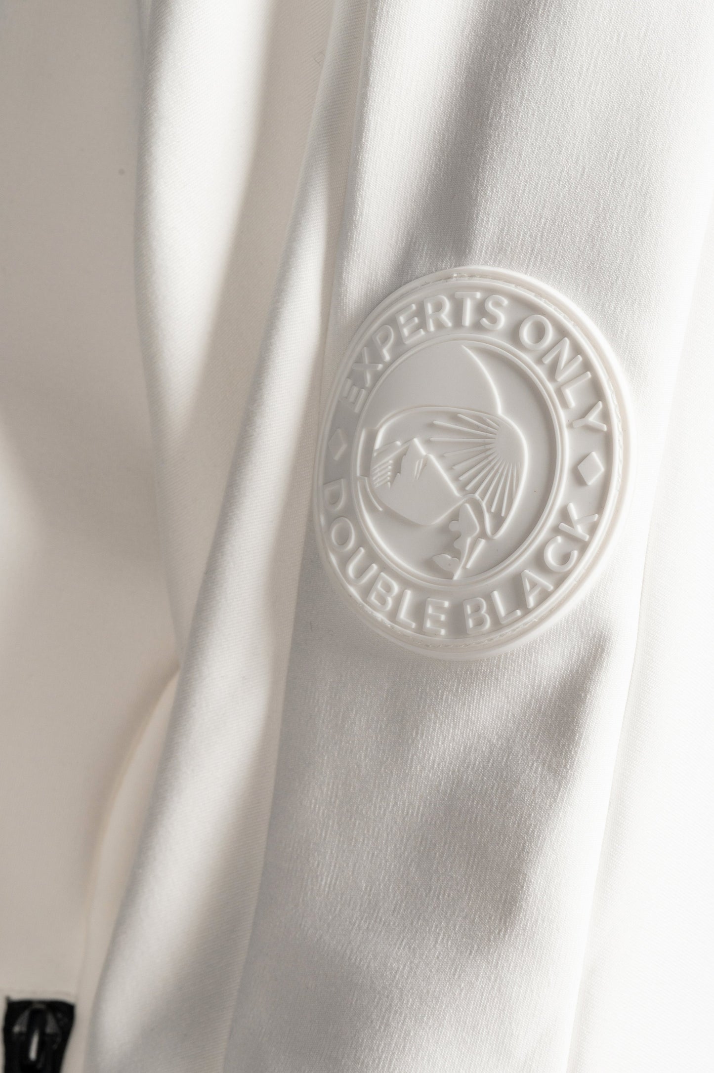 Full Zip Tech Fleece White