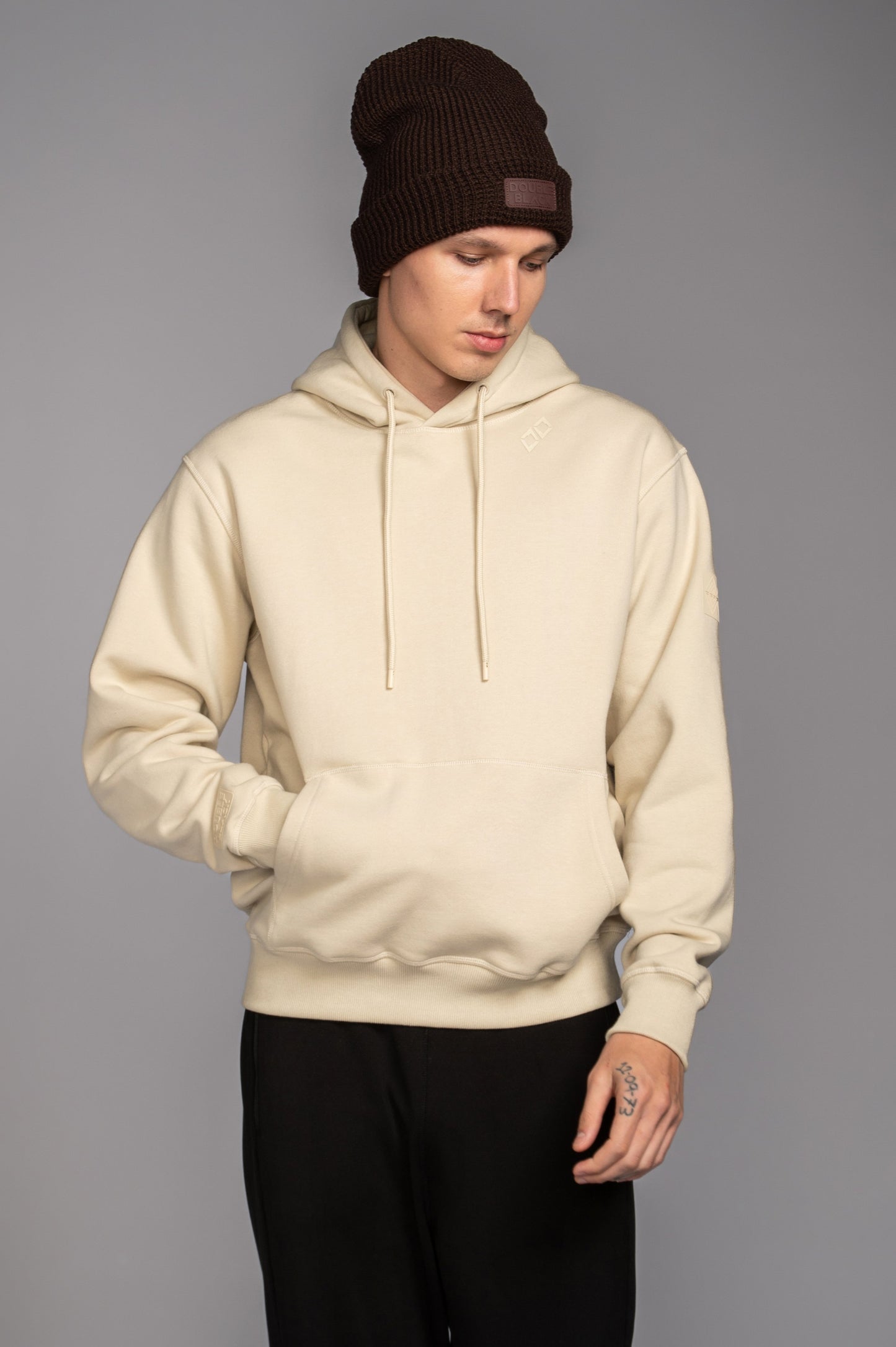 Cream Classic Hoodie