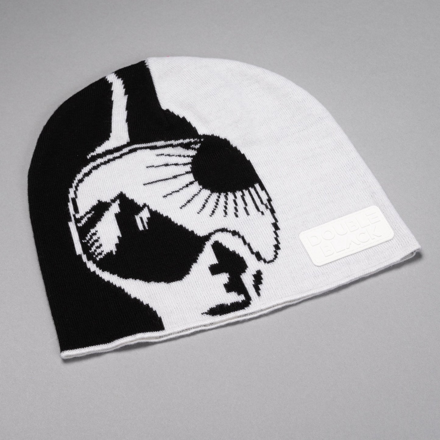 Black+White Jacquard Classic Beanie