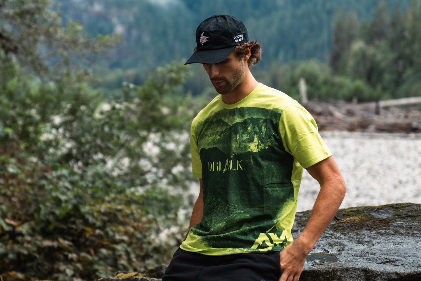 DBL Mountain Tee Vivid Green