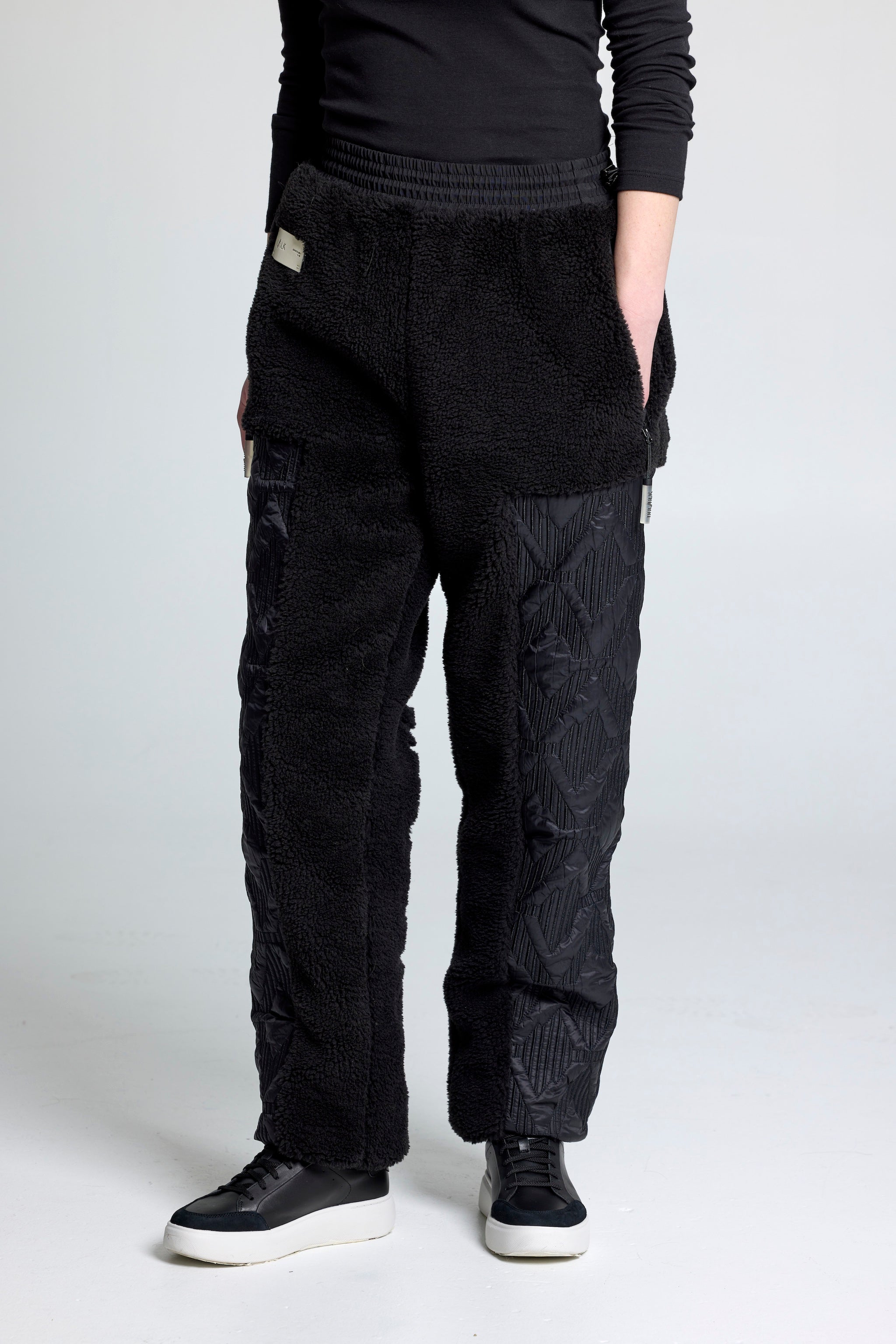 High Altitude Quilted Black Pant