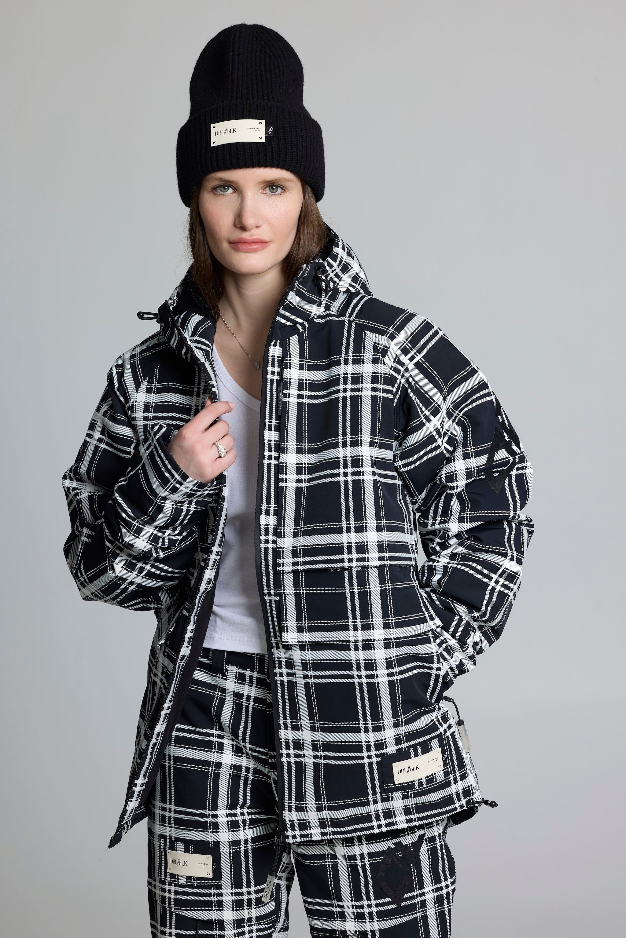 High Altitude Plaid Ski Jacket