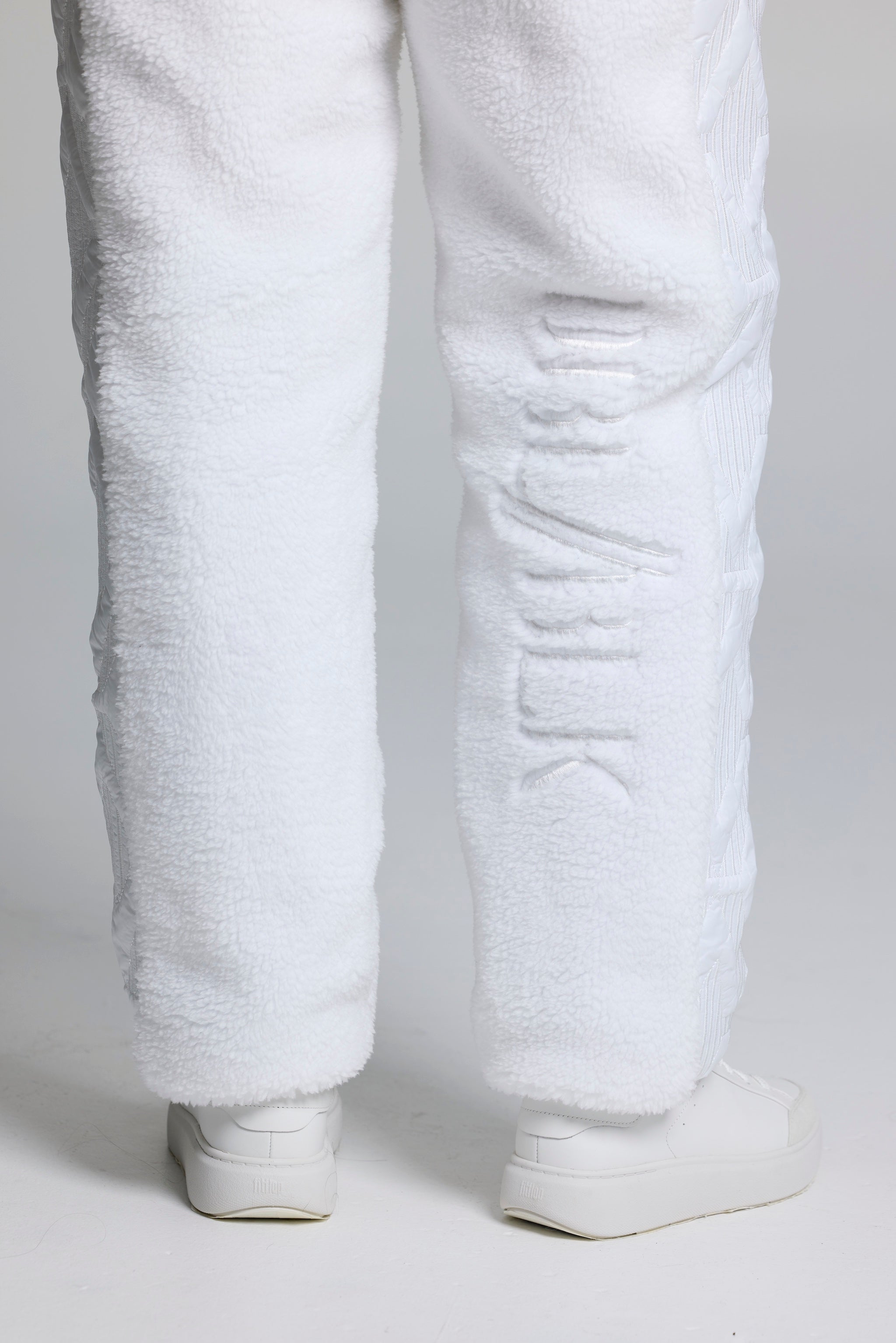 High Altitude Quilted White Pant