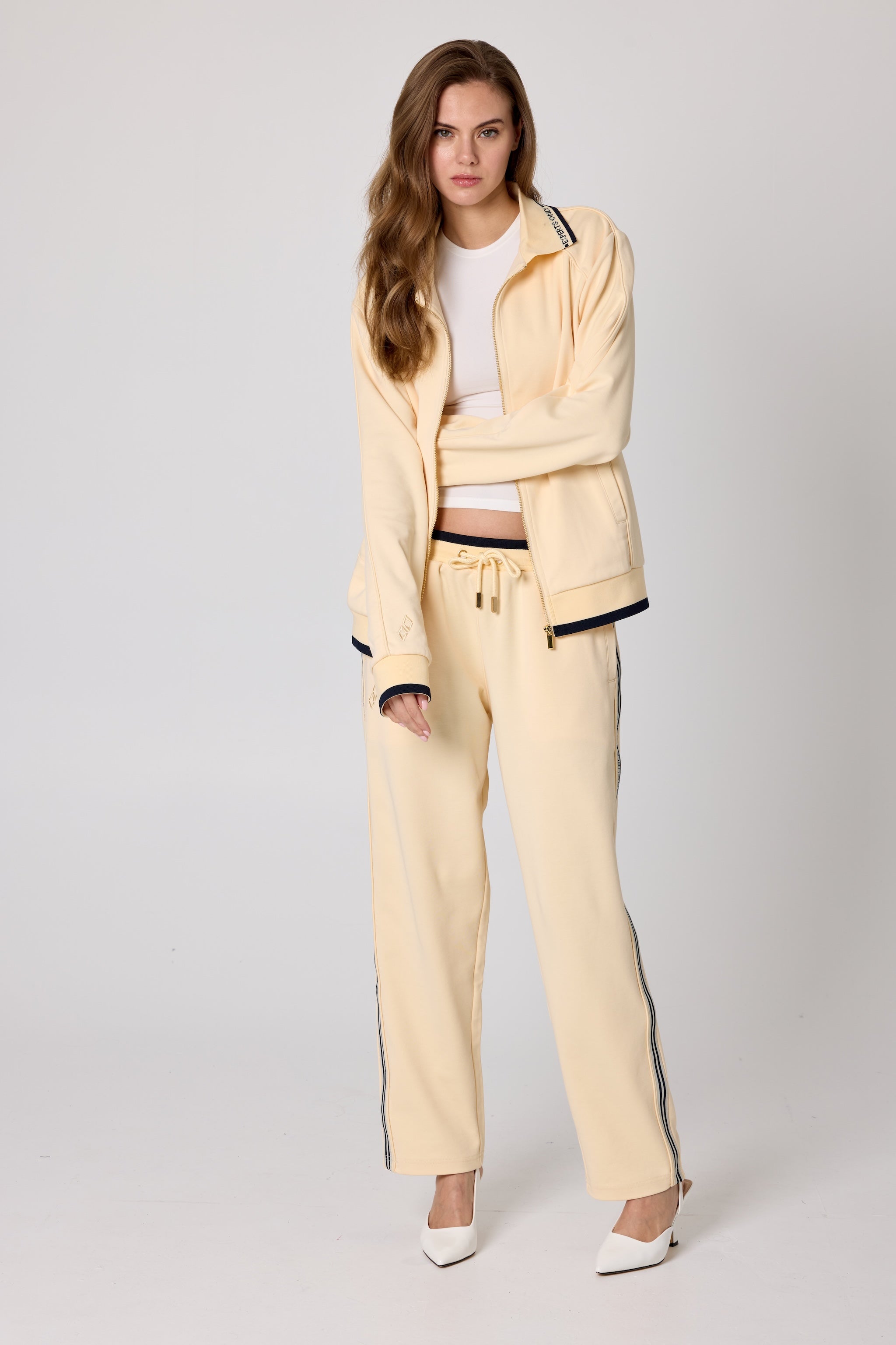 Après ‘83 Cream Striped Track Pant