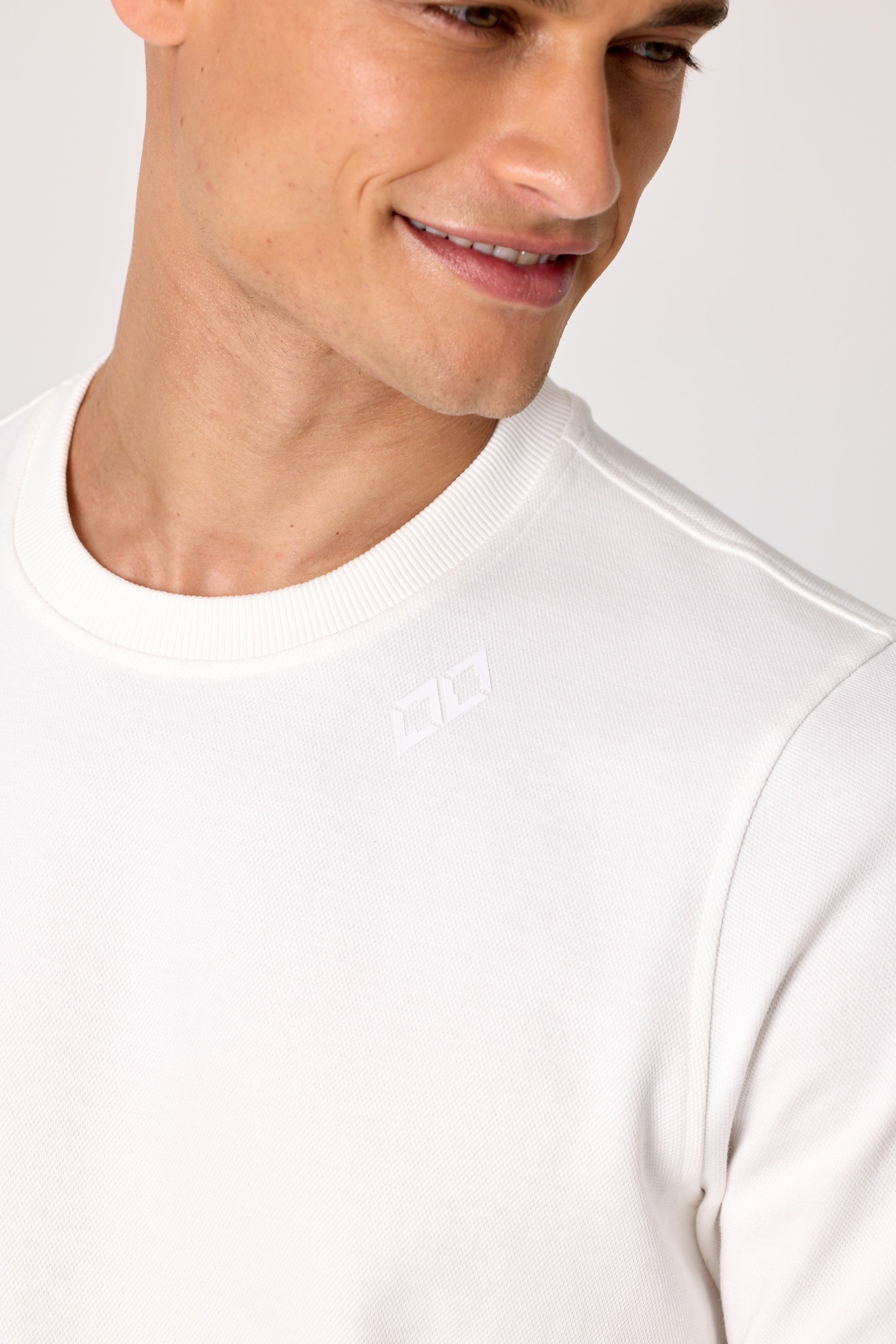 Après ‘83 White Striped Ribbed Tee