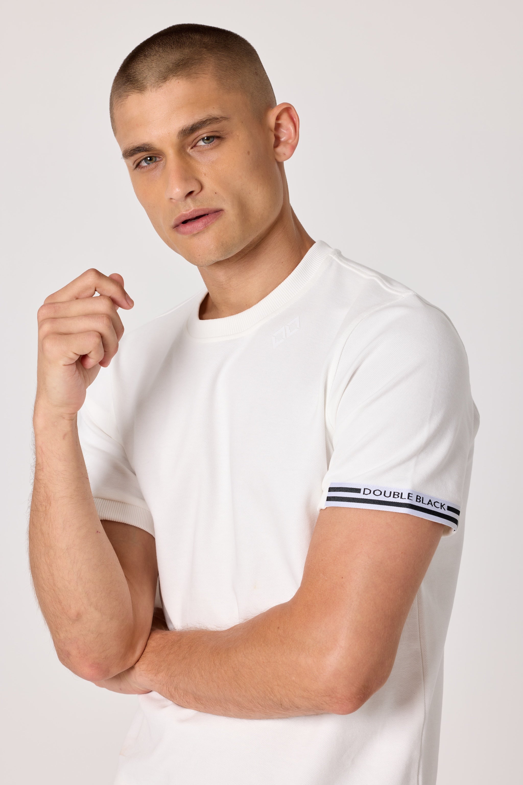 Double Black Après ‘83 Ribbed Tee in white