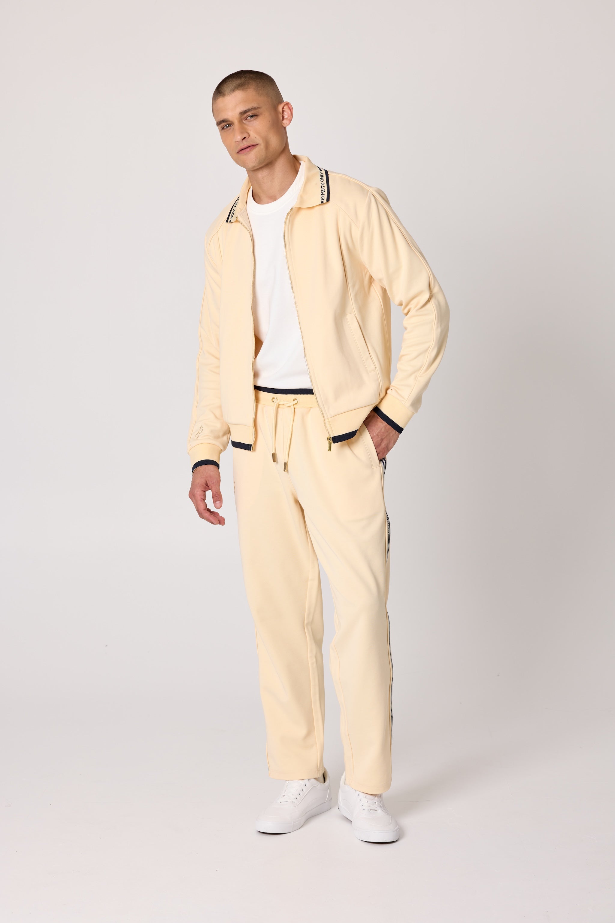 Après ‘83 Cream Striped Track Pant