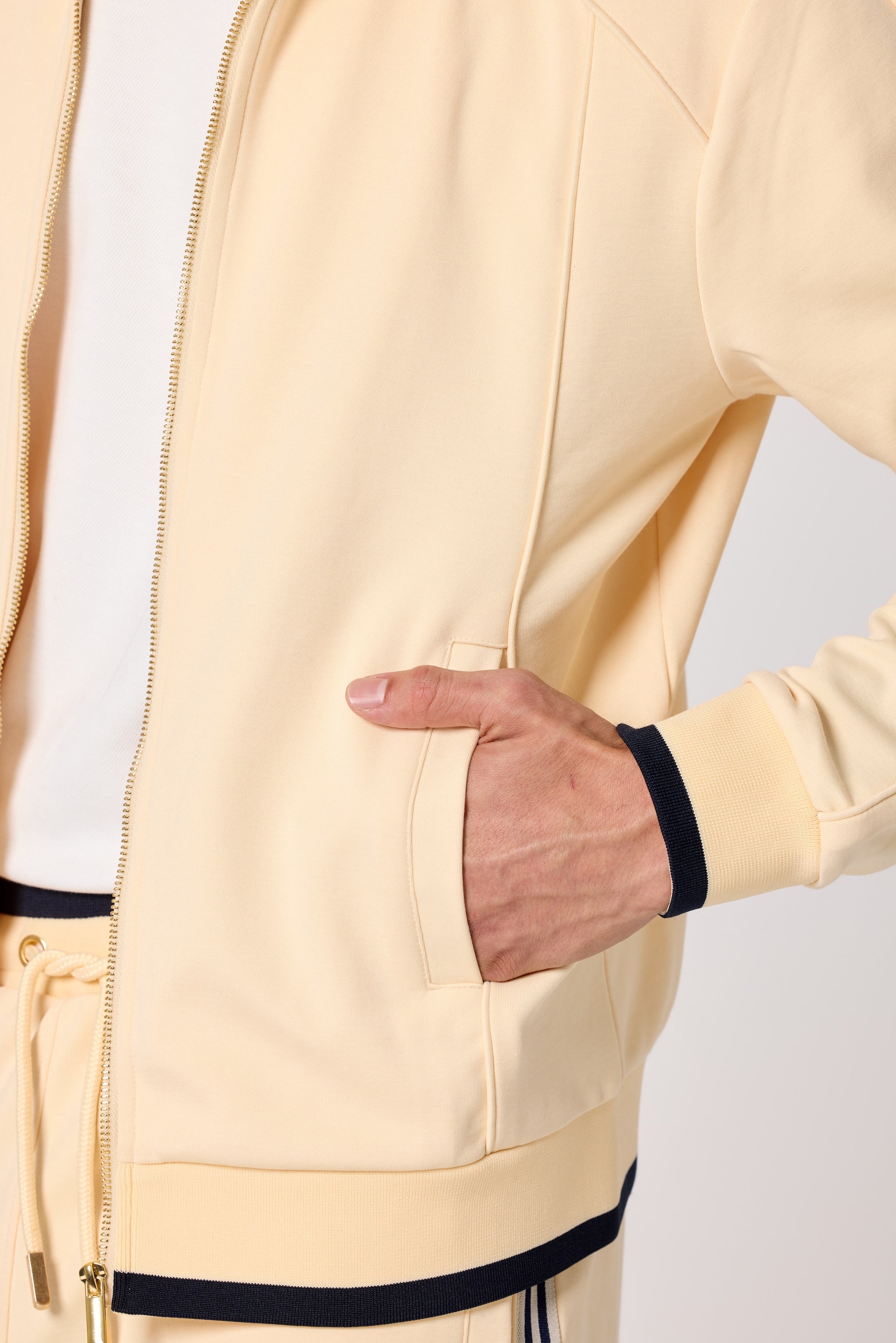 Après ‘83 Cream Striped Track Jacket