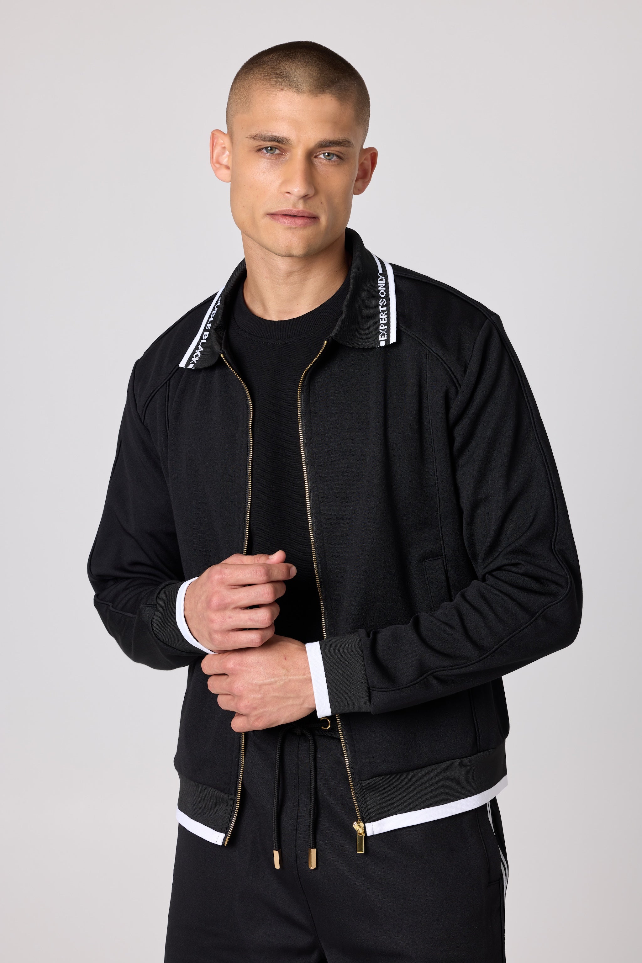 Double Black Après ‘83 Track Jacket in black