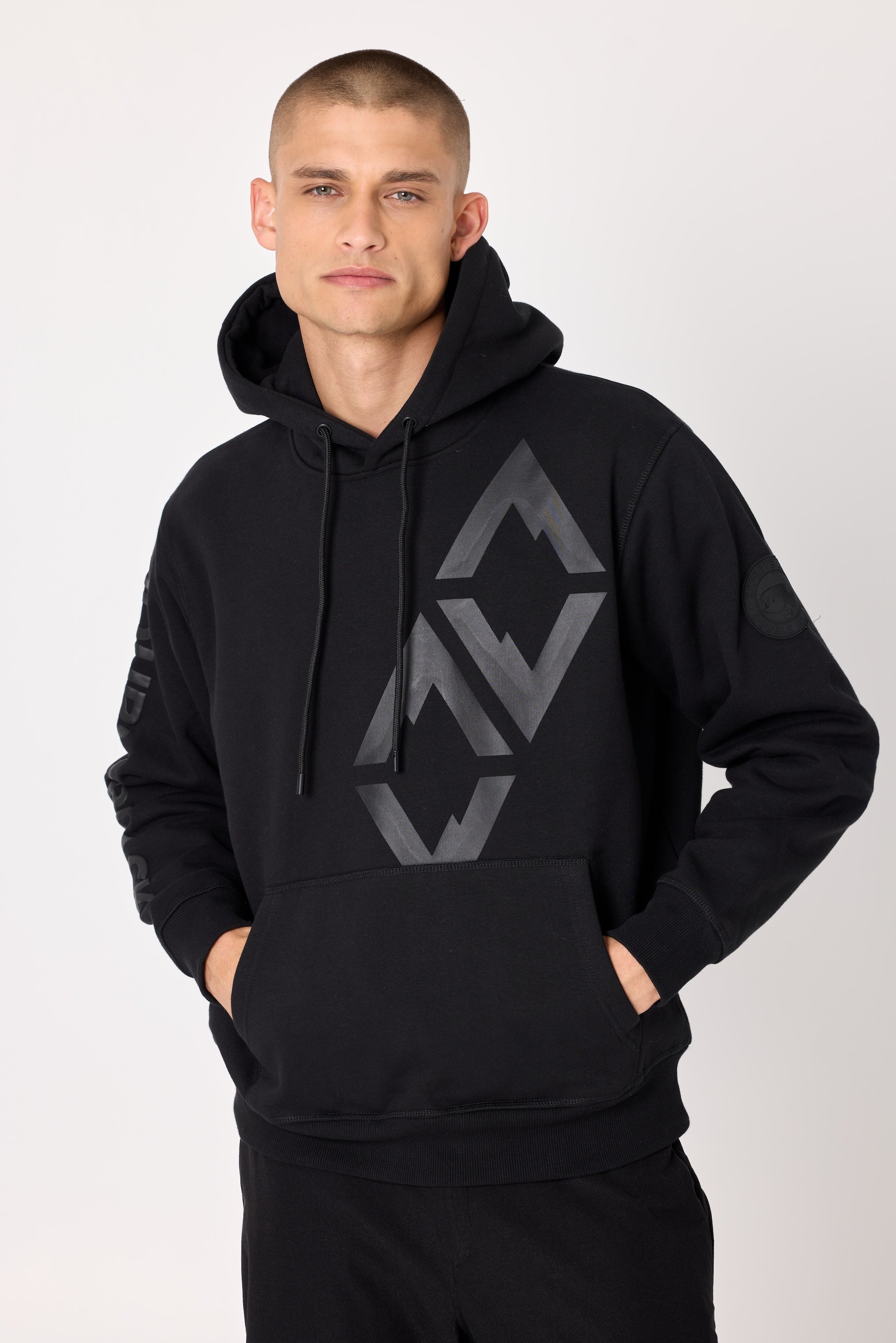 Double Black Hoodie