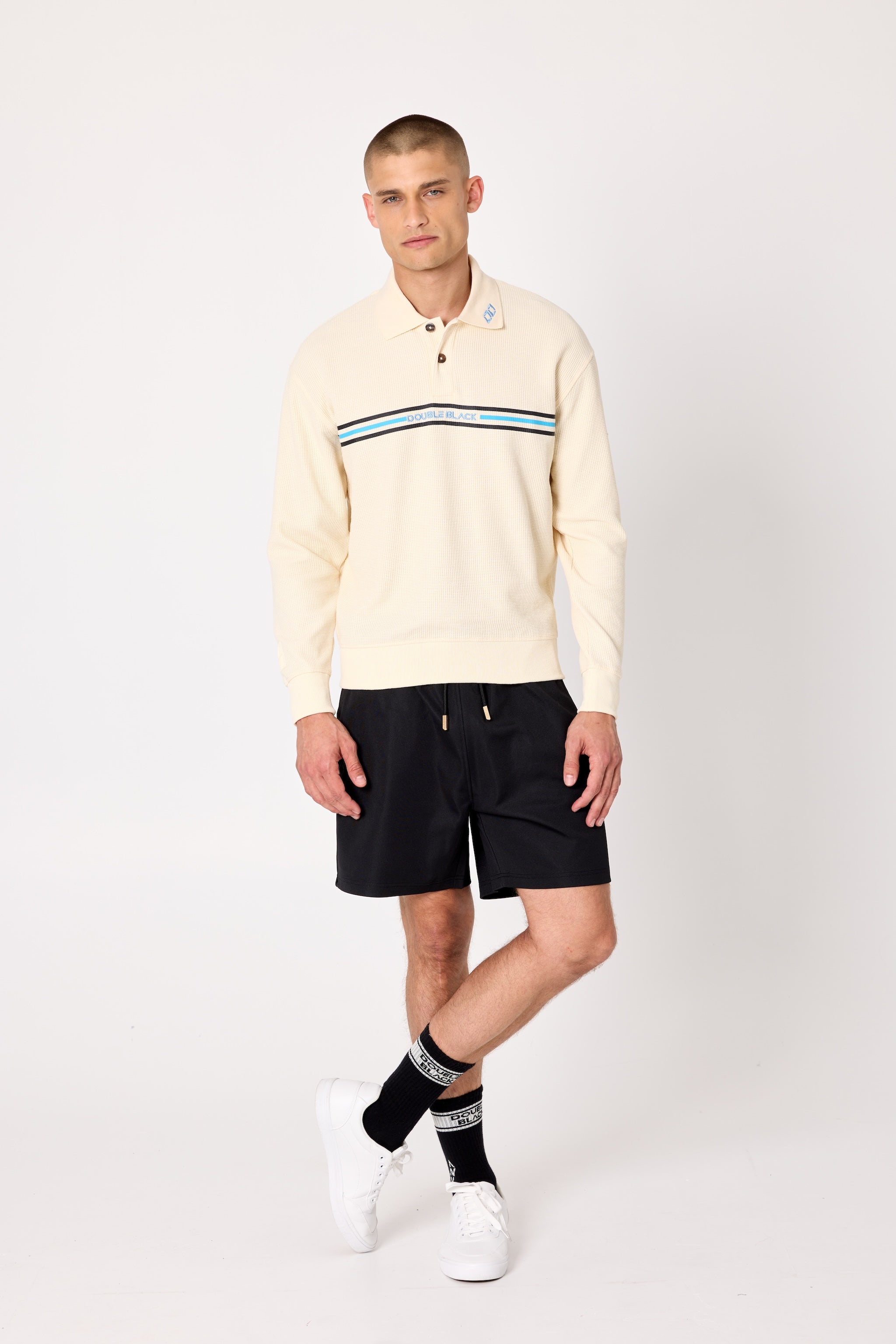 Double Black Après ‘83 Waffle Knit Polo