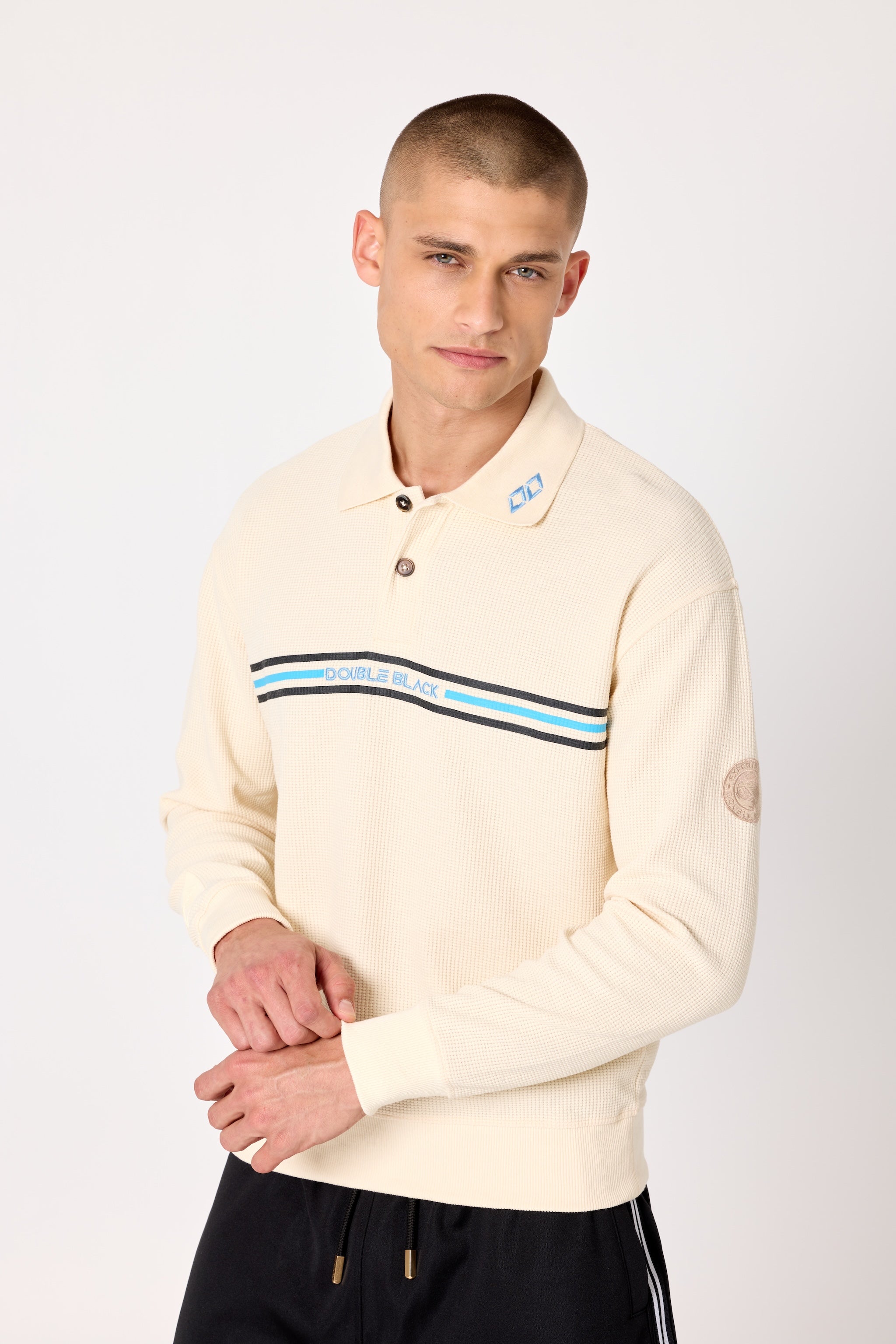 Double Black Après ‘83 Waffle Knit Polo