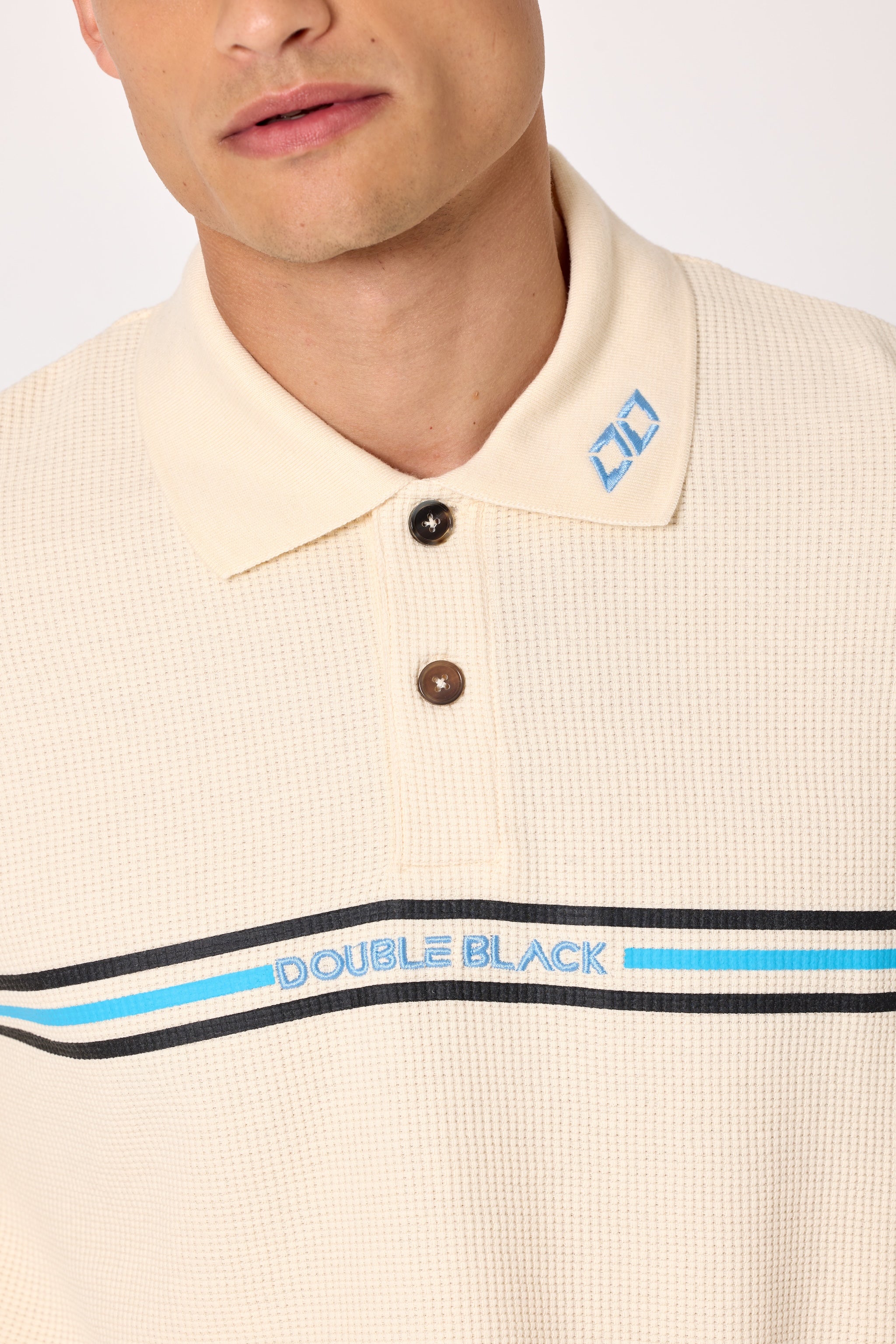 Double Black Après ‘83 Waffle Knit Polo