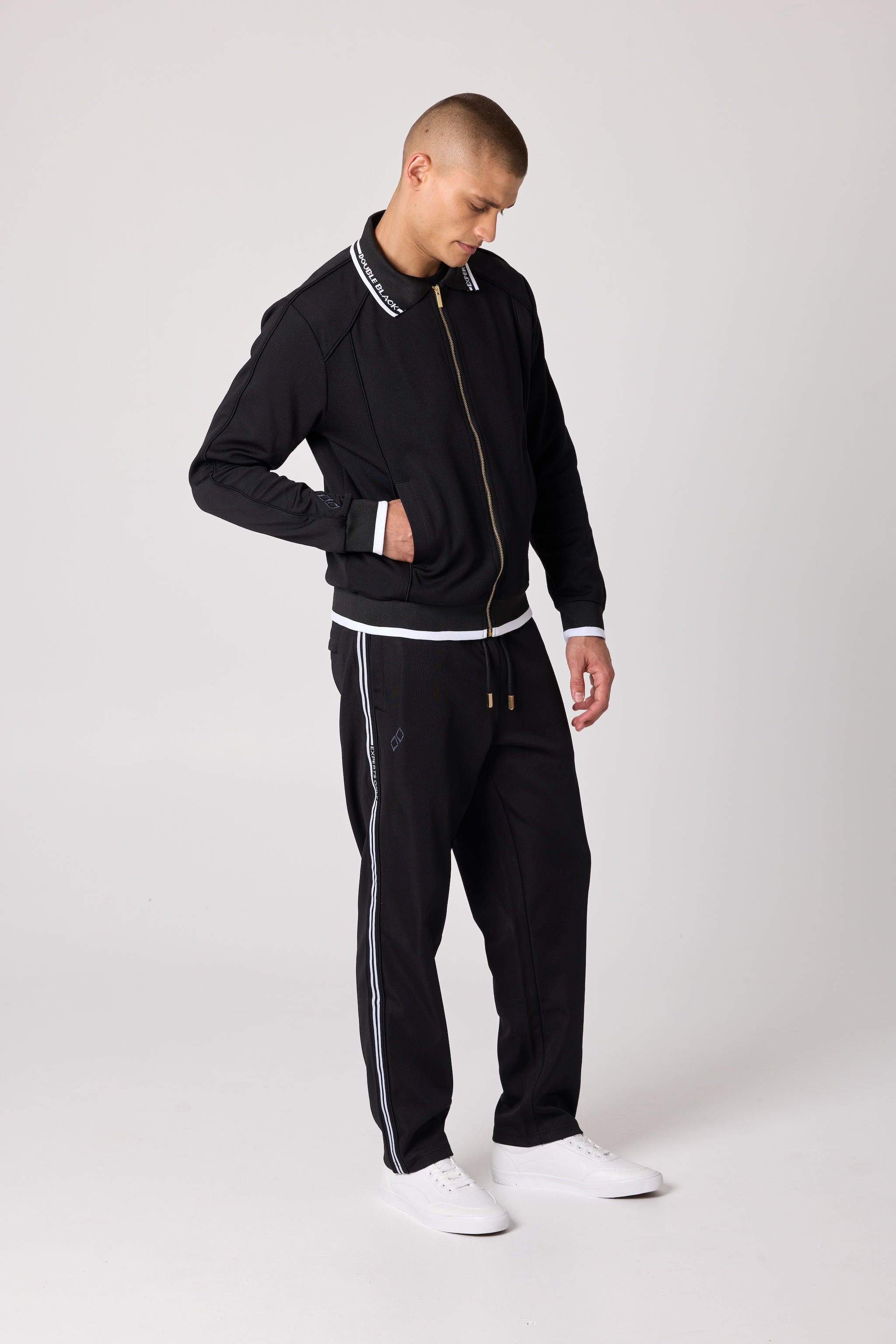 Double Black Après ‘83 Track Jacket in black