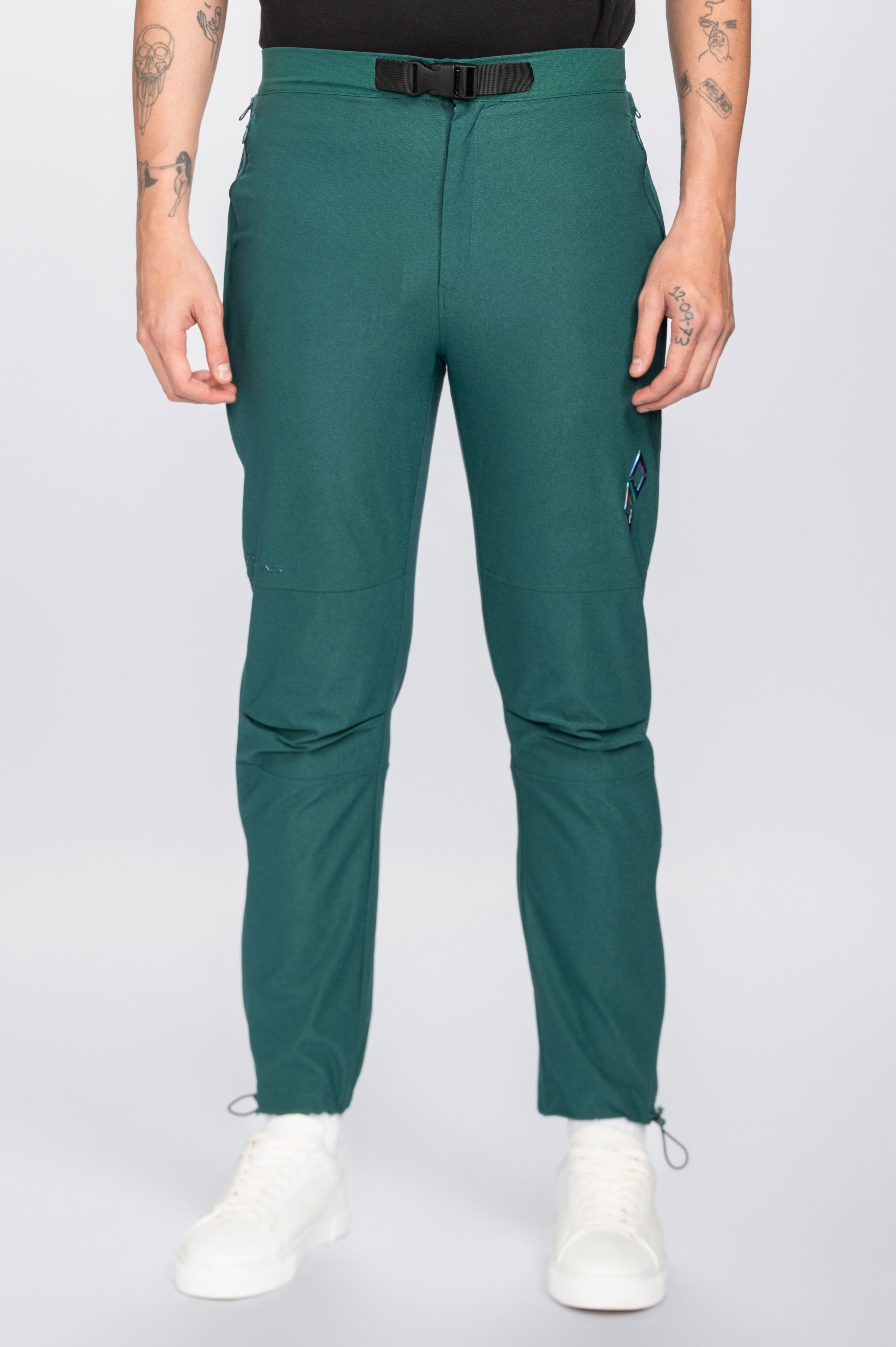 Double Black Tech Pant in Teal