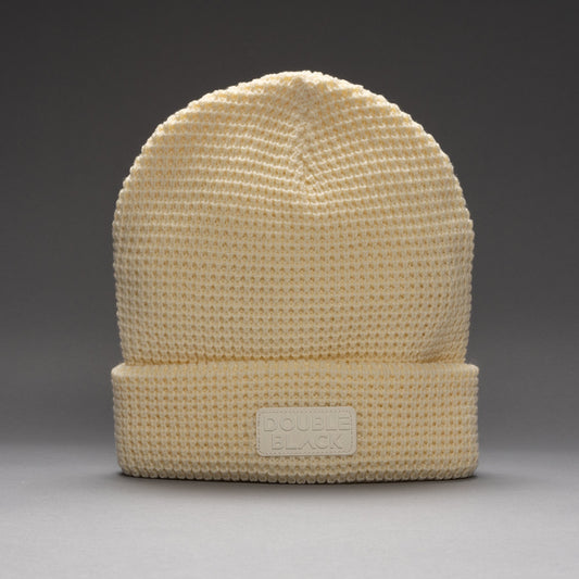 Waffle Knit Beanie Cream