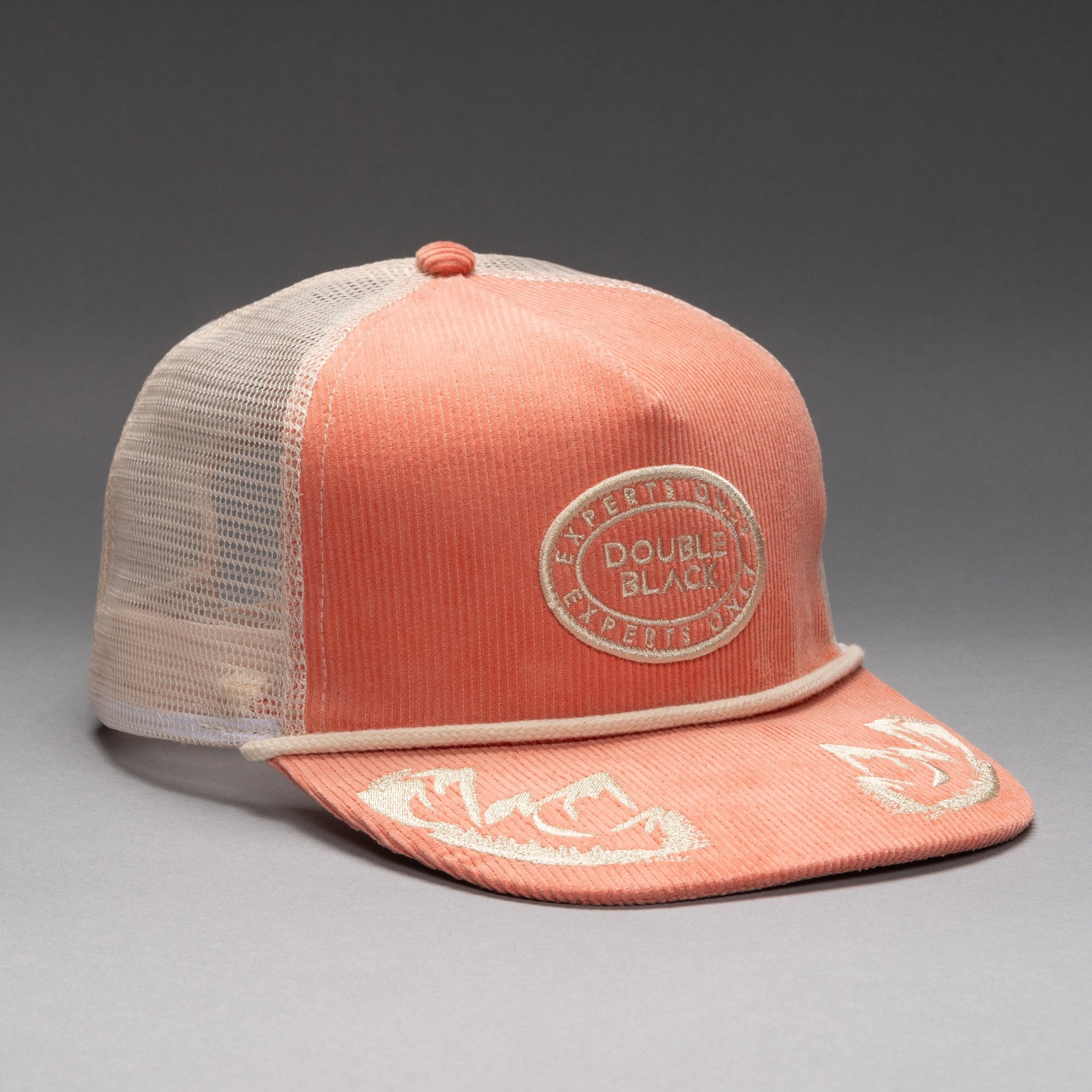 DB Corduroy Hat Salmon