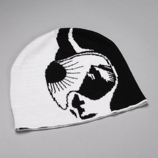 Black+White Jacquard Classic Beanie