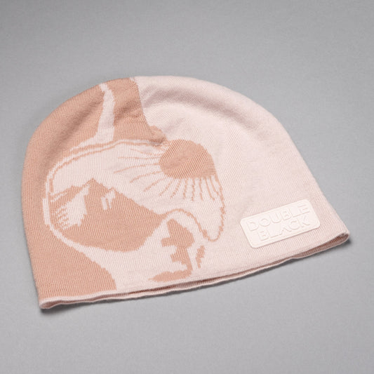 Cream Jacquard Snowboarding Beanie